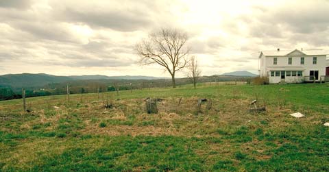 Henderson Cemetery between Augusta and North River Mills