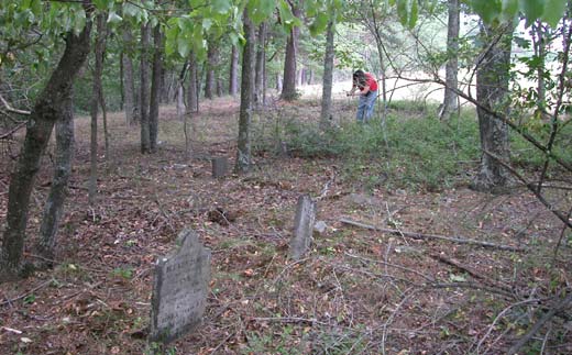 general view of graves