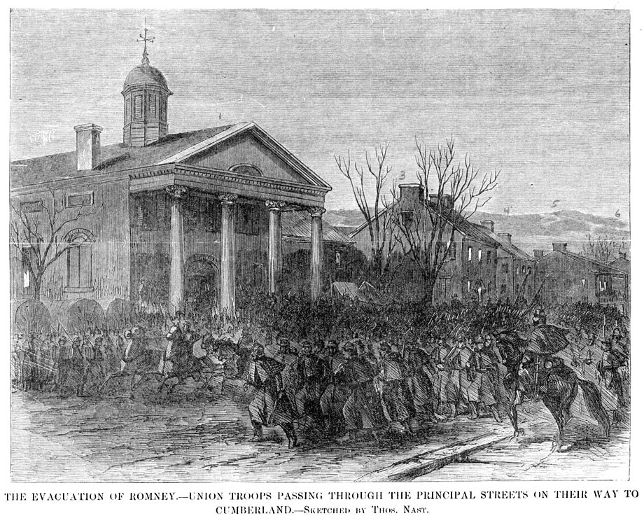 Evacuation of the town of Romney