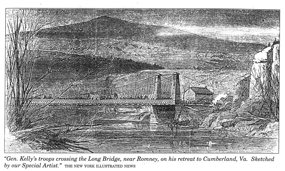 Wire Bridge at Grace, W. Va.