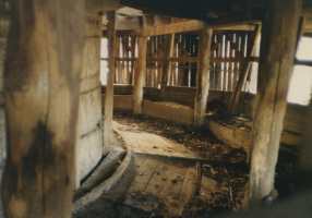 inside view around the silo