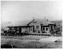 Railroad Depot in Romney, West Virginia