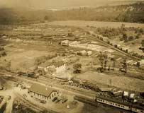 Train wreck in Green Spring, 1946