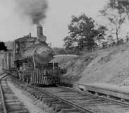 railroad depot at Springfield
