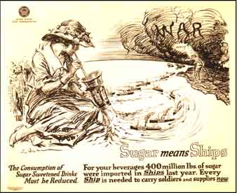 Conserve sugar poster