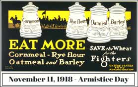 Eat more cornmeal poster